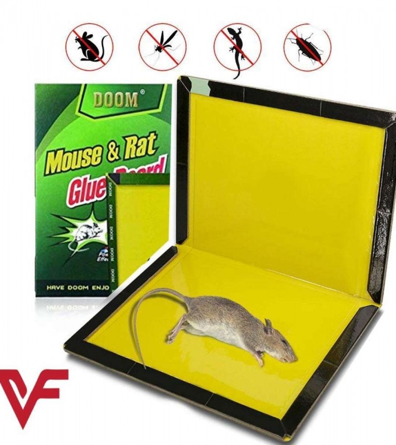 PACK OF 3 - Mouse Rat Glue Traps, New Version Strongly Adhesive, Mouse Traps Glue