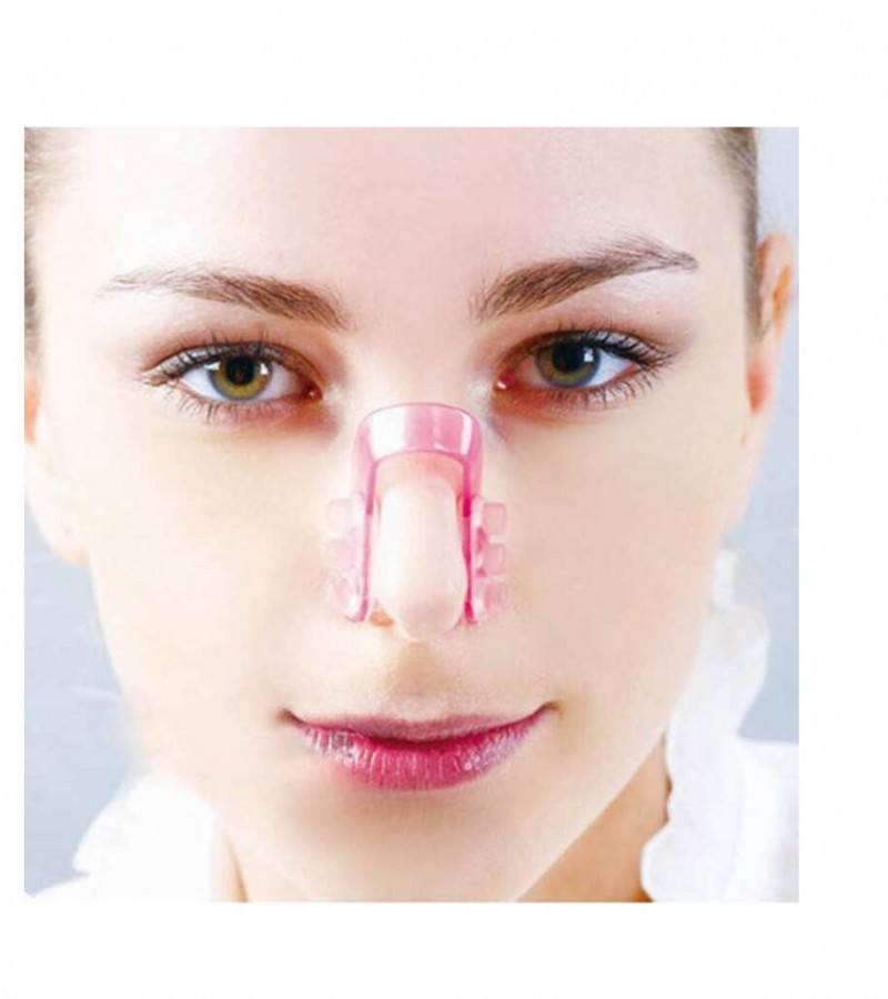 Painless Nose Slimming Shaper Clip -pink