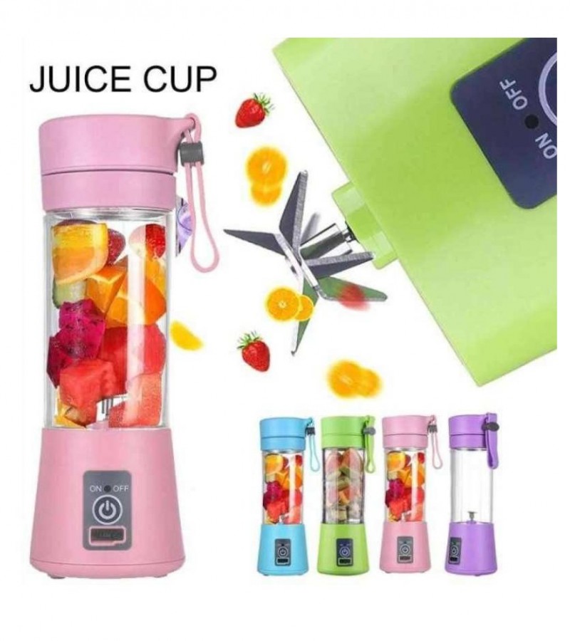 Portable and Rechargeable Battery Juicer & Blender
