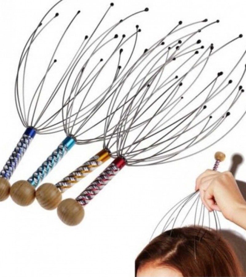 Scalp Massager Hand Held Scalp Head & Neck Massager