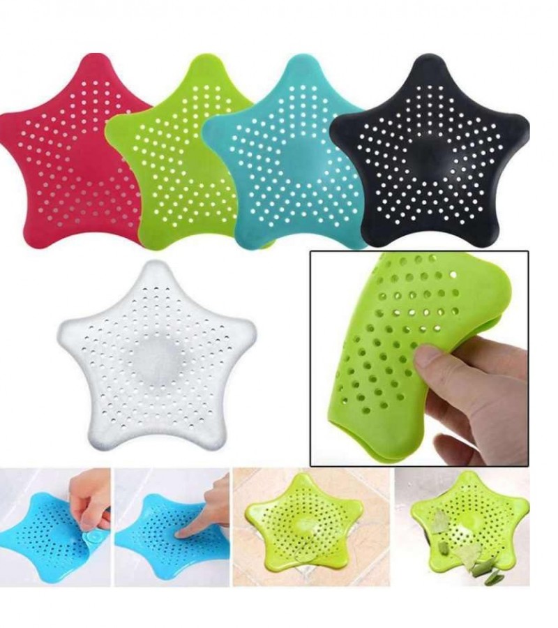 Silicone Rubber Five-pointed Star Sink Filter