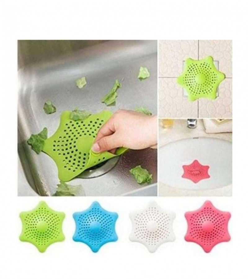 Silicone Rubber Five-pointed Star Sink Filter