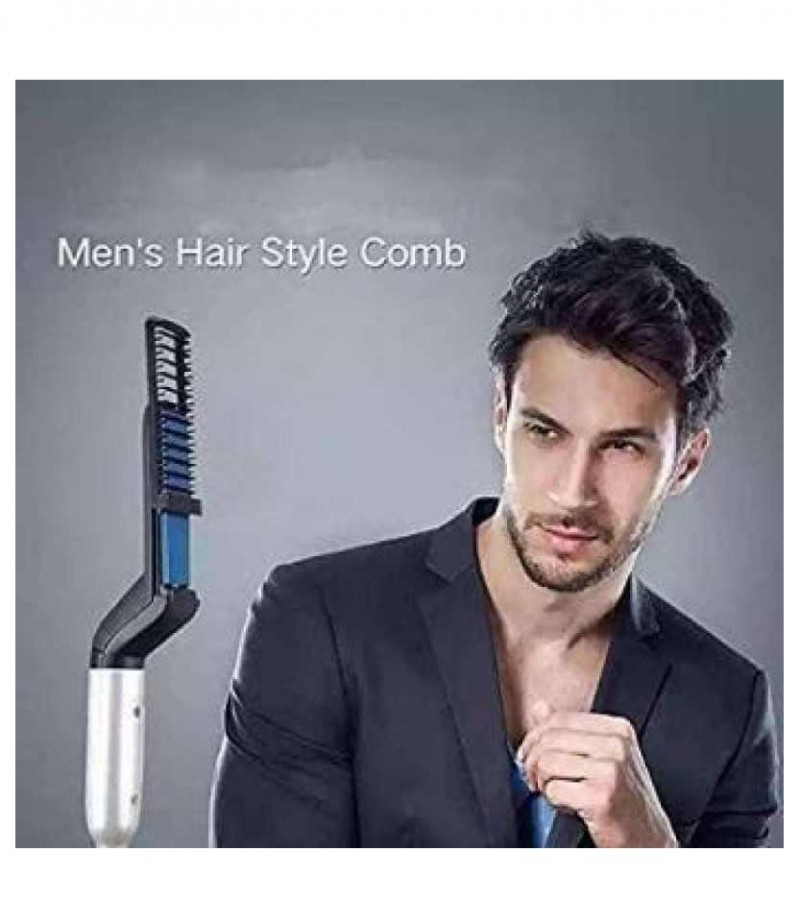 Styling Beard Straightener Comb Multifunctional Hair Curler Straightening