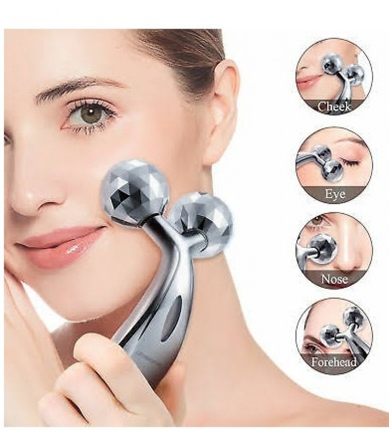 UR 3D Facial Roller Massager Professional Thin Face Full Body Massager Tool