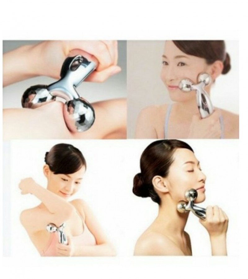 UR 3D Facial Roller Massager Professional Thin Face Full Body Massager Tool