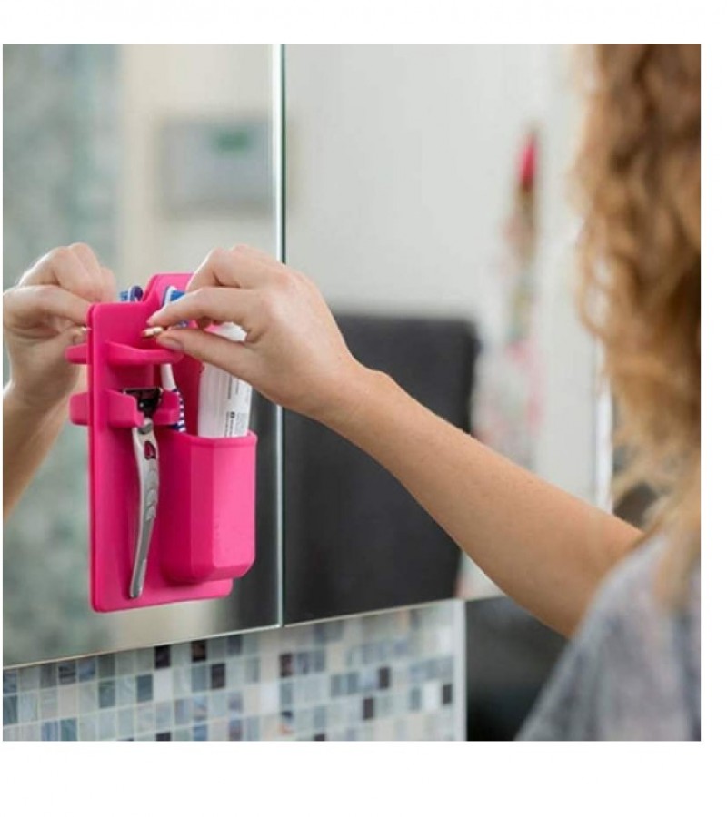 Waterproof Silicone Mighty Toothbrush Holder Storage