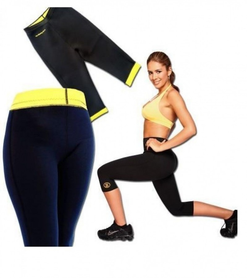 Women’s Hot Shapers Plus-Size Weight Loss Compression Slimming Pants - Large