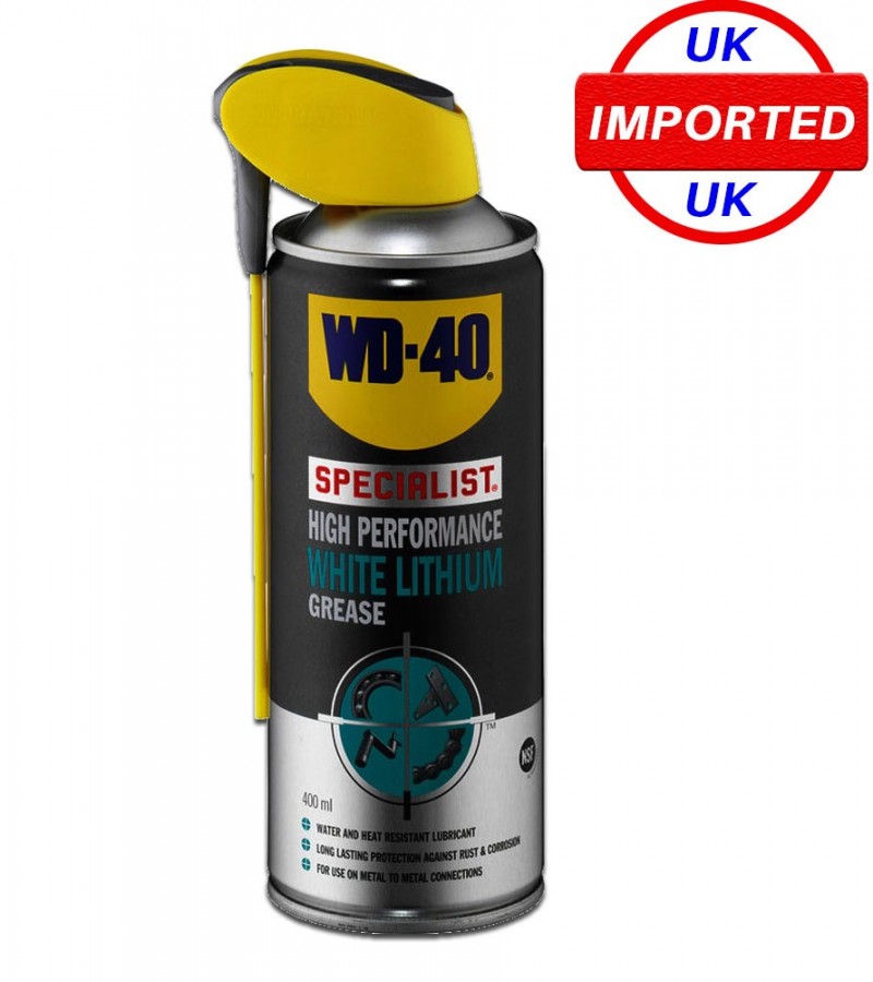 WD-40 White Lithium Grease Spray & Lubricant