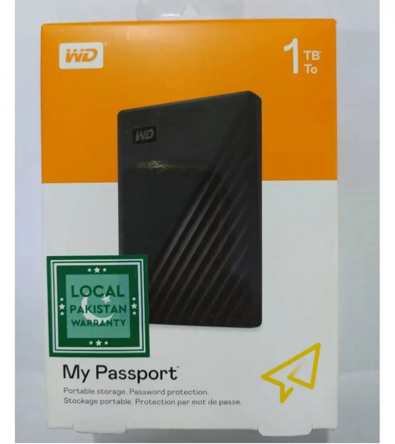 WD External Hard Drive 1 TB MY Passport New Box Pack With Warranty