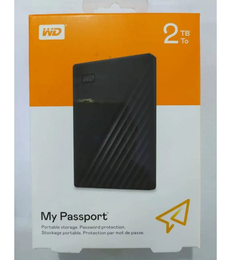 WD External Hard Drive 2 TB MY Passport New Box Pack With Warranty