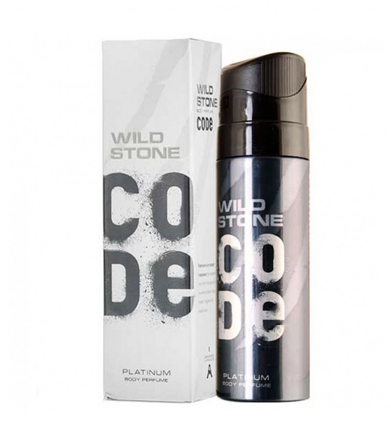 Wild Stone Code Platinum Perfume Body Spray For Men - 120 ml