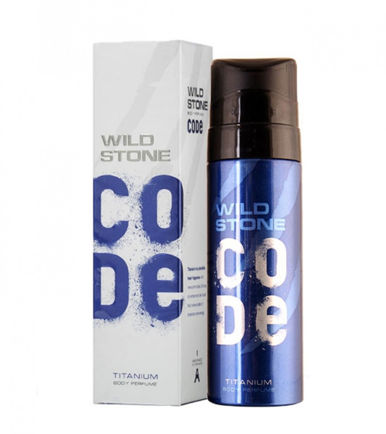 Wild Stone Code Titanium Perfume Body Spray For Men - 120 ml