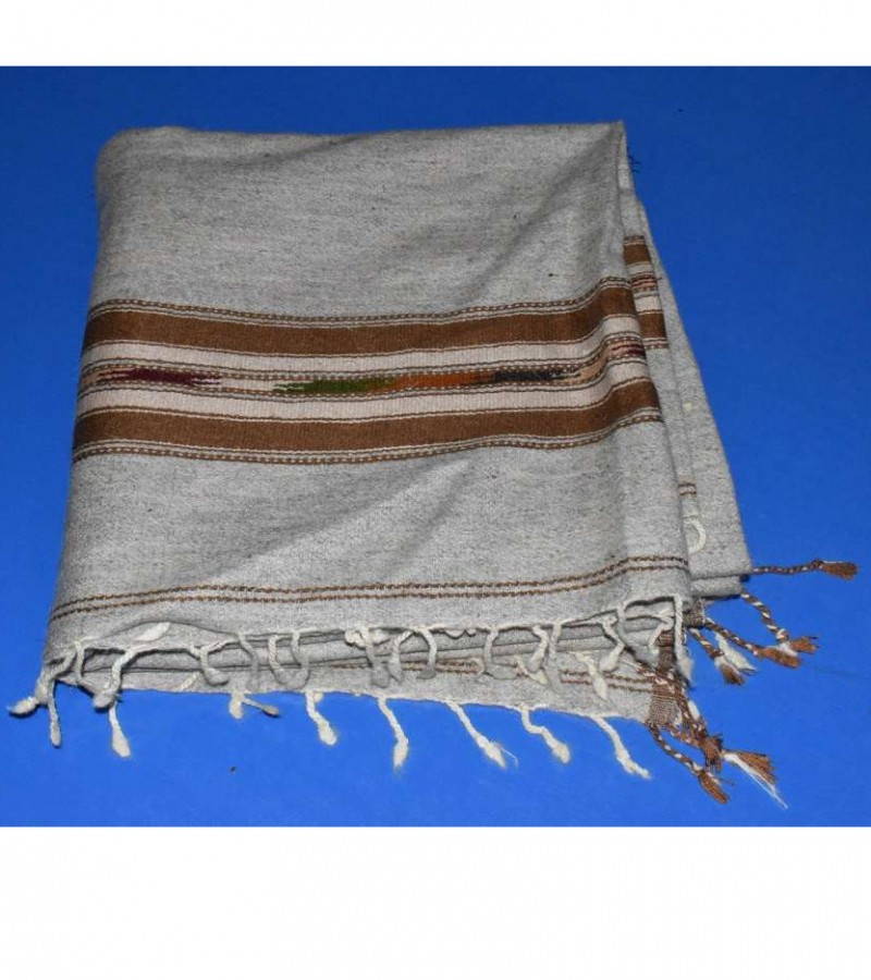 Winter Special Lambs Desi Wool Shawls For Men