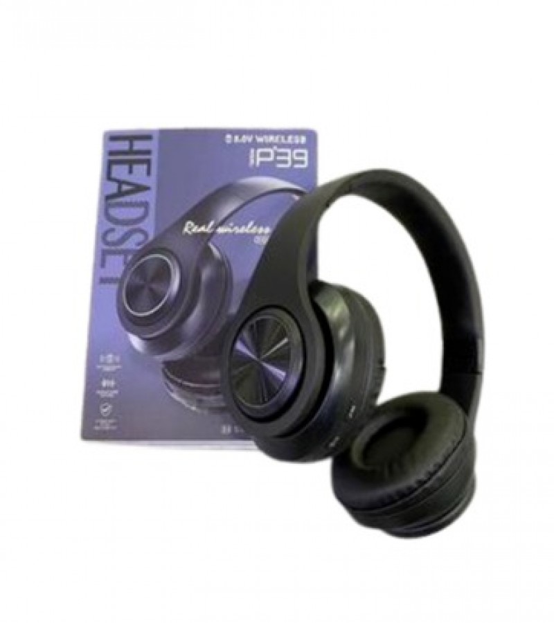 Wireless Headphones P39 Bluetooth Foldable Headset with Microphone Support Smart Phone Tablets etc