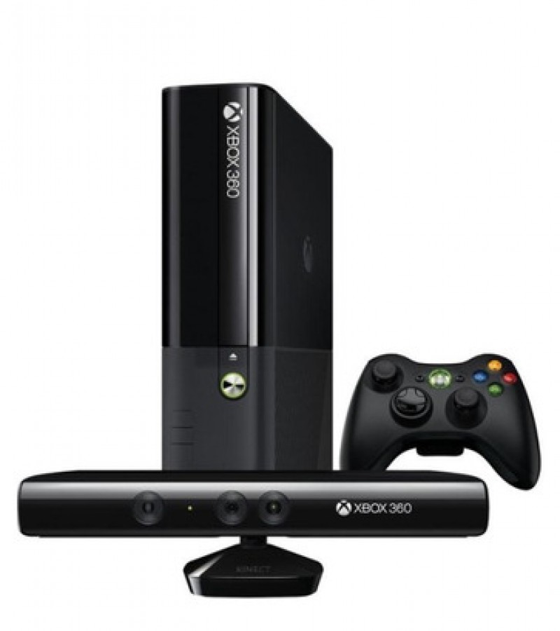 Xbox 360 Ultra Slim 4GB Black Kinect JTAG