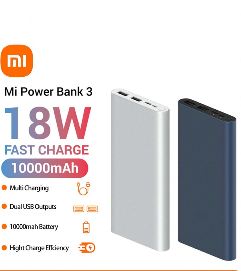 Xiaomi Mi 18W 10000mAh Fast Charging Power Bank