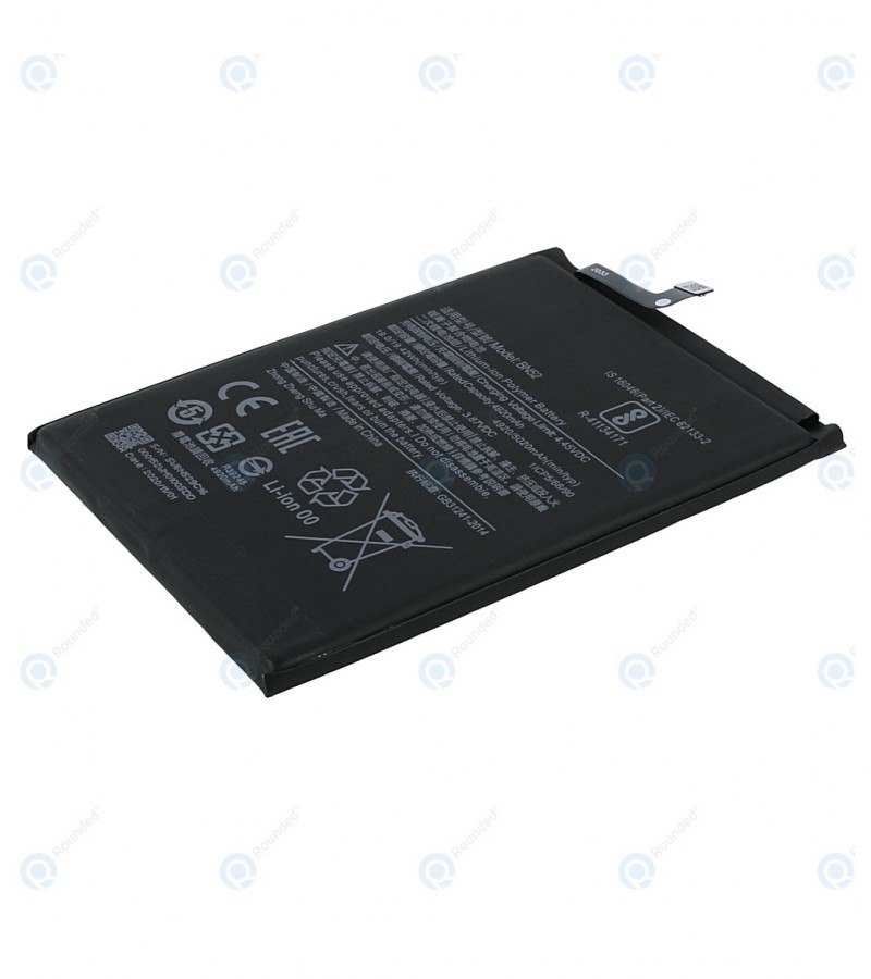 Xiaomi Redmi Note 9 Pro Battery Replacement BN52 Battery with 5020mAh Capacity-Black