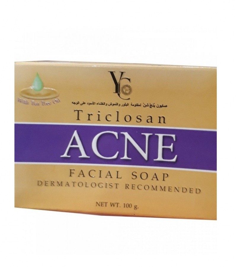 YC Triclosan Acne Facial Soap