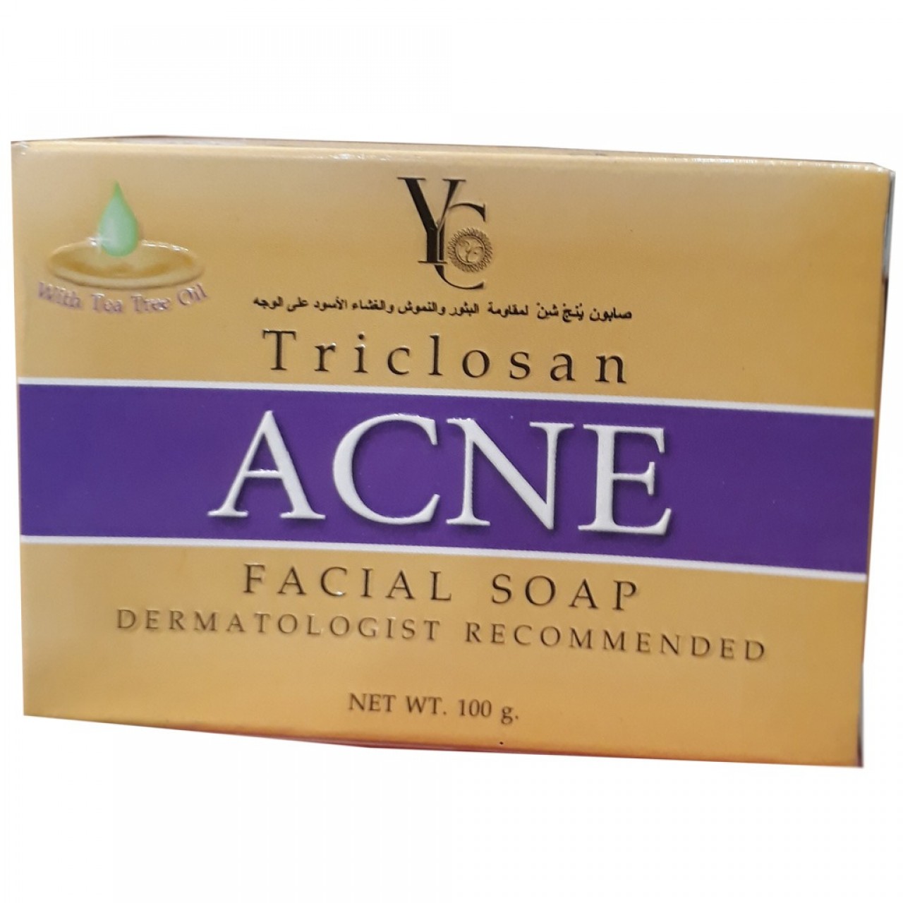 YC Triclosan Acne Facial Soap.