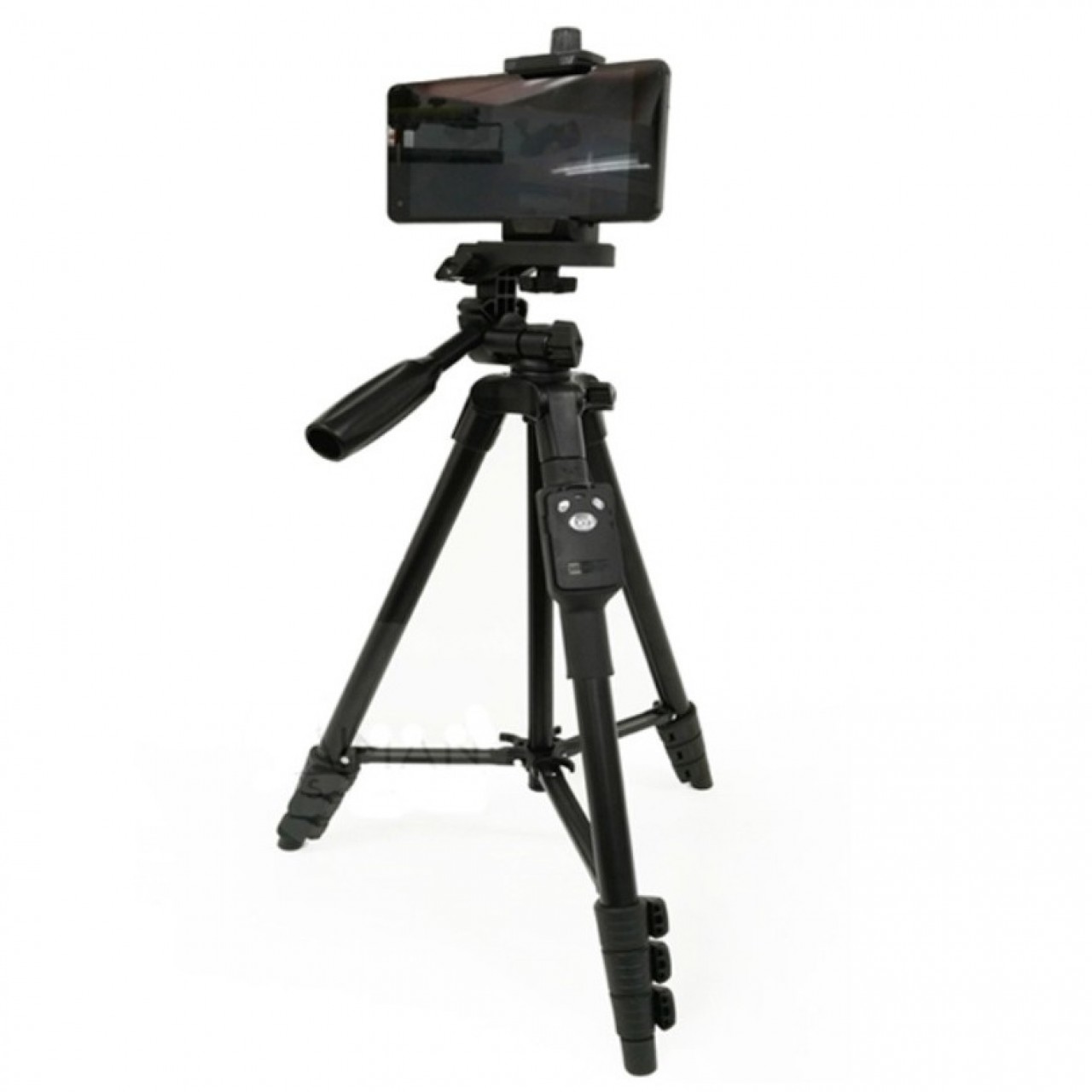Yunteng VCT5218 Professional Camera Tripod Portable For Camera And Mobile Phones Photograph - Black