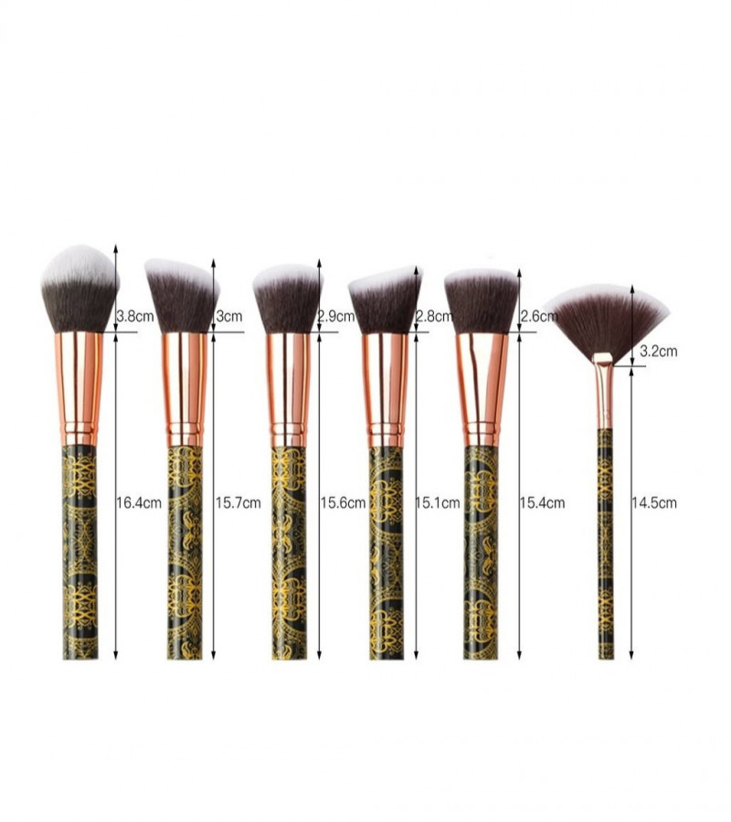 15pcs Professional Makeup Brushes Set Kit Foundation Blush Lip Eyeliner Eye Shadow Face Powder