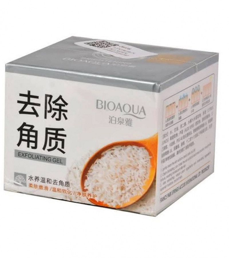BIOAQUA Exfoliating Rice Gel Face Scrub Shrink Pores - BQY05671