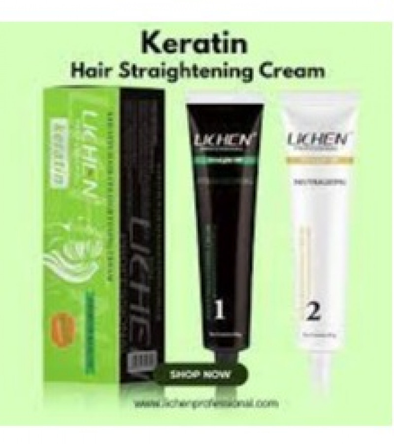 Lichen Keratin Hair Straightening Cream Strong