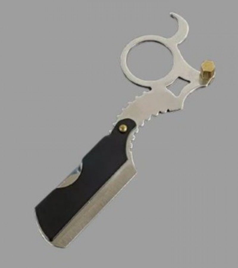 Premuim silver black Barber Finger Razor