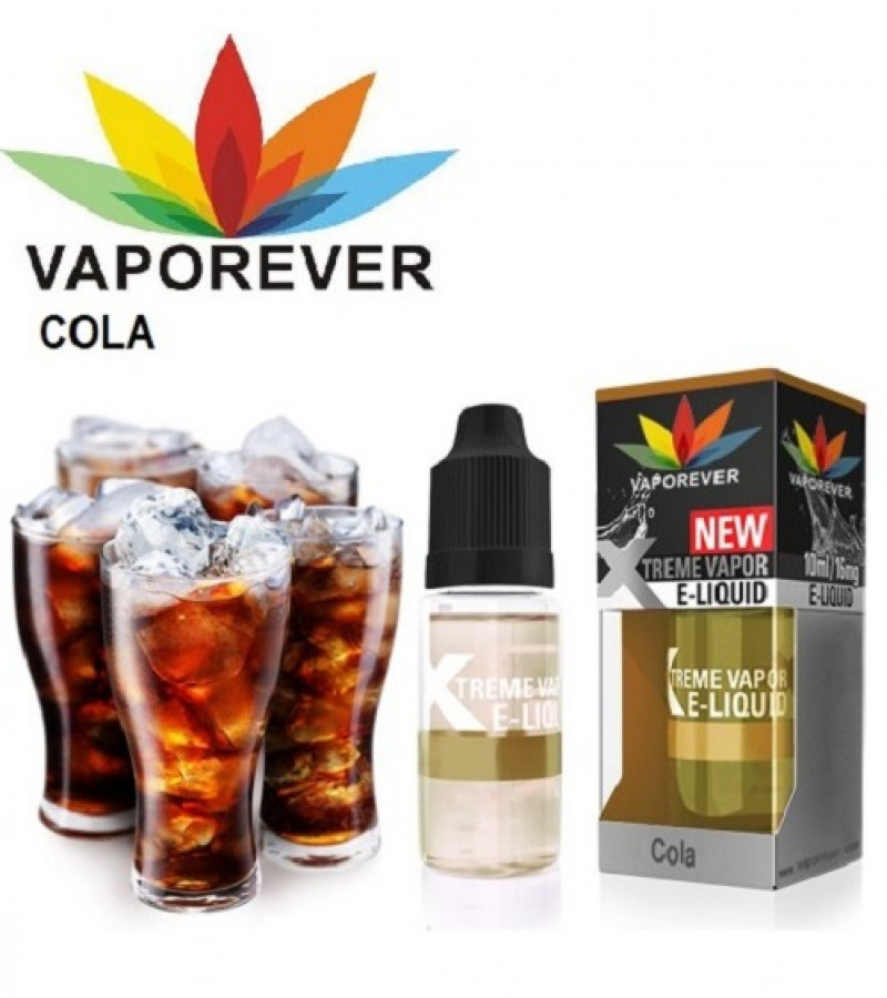 Vaporever E-Liquid Vape Juice 30ml in 0mg, Nicotine Vapor (cola)