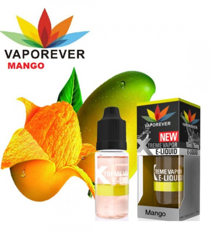 Vaporever E-Liquid Vape Juice 30ml in 0mg, Nicotine Vapor(MANGO)