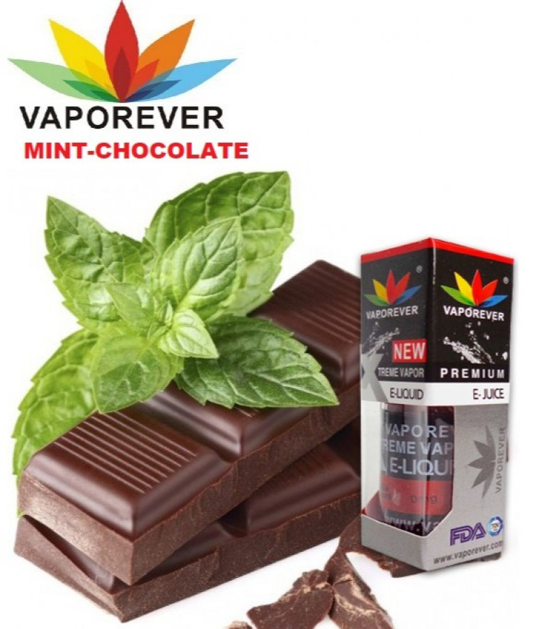 Vaporever E-Liquid Vape Juice 30ml in 0mg, Nicotine Vapor(MINTY CHOCOLATE)