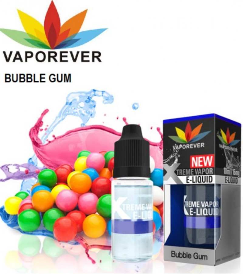 Vaporever E-Liquid Vape Juice 30ml in 0mg, Nicotine Vapore(SUPER BUBBLE)