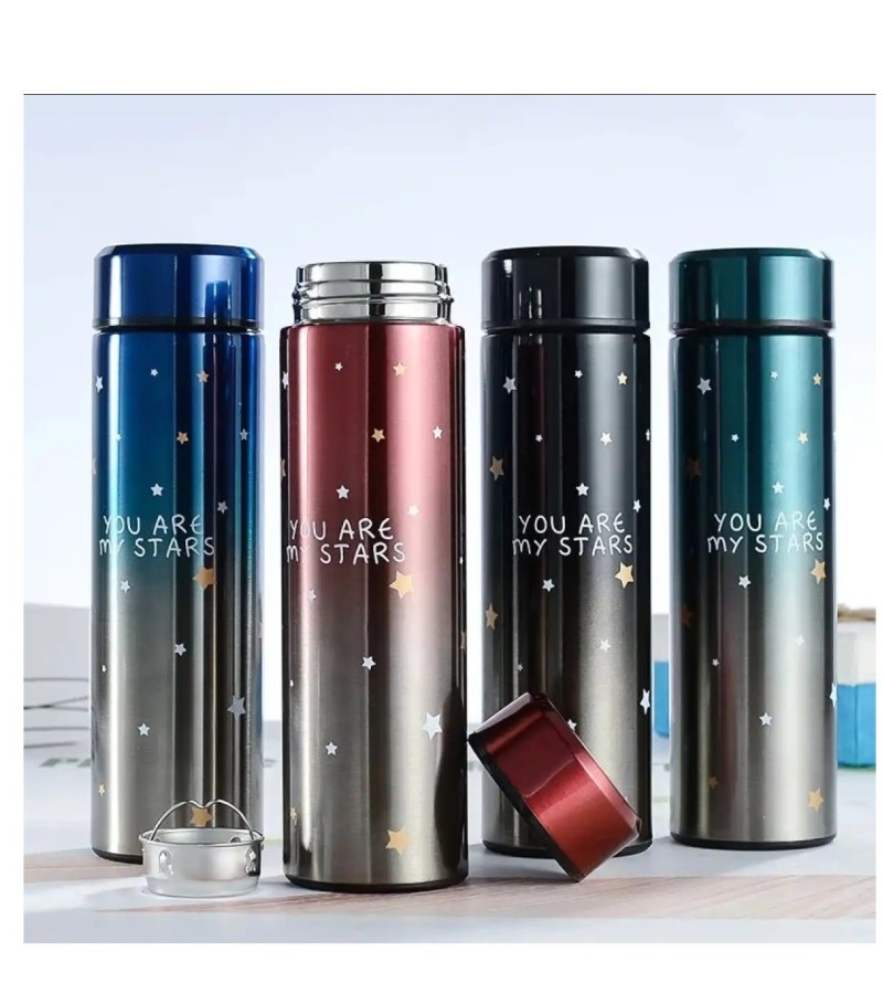 Smart LED Temperature Water Bottle 500ml | Stainless Steel Hot & Cold Bottles with Vacuum Thermos